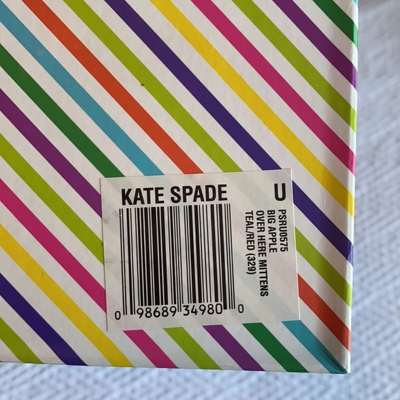 Never Used: Kate Spade “Over Here” Women’s Mittens - Picture 11 of 11